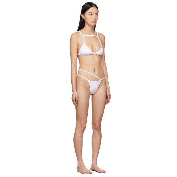 Marieyat White Char & Julie Underwear Set